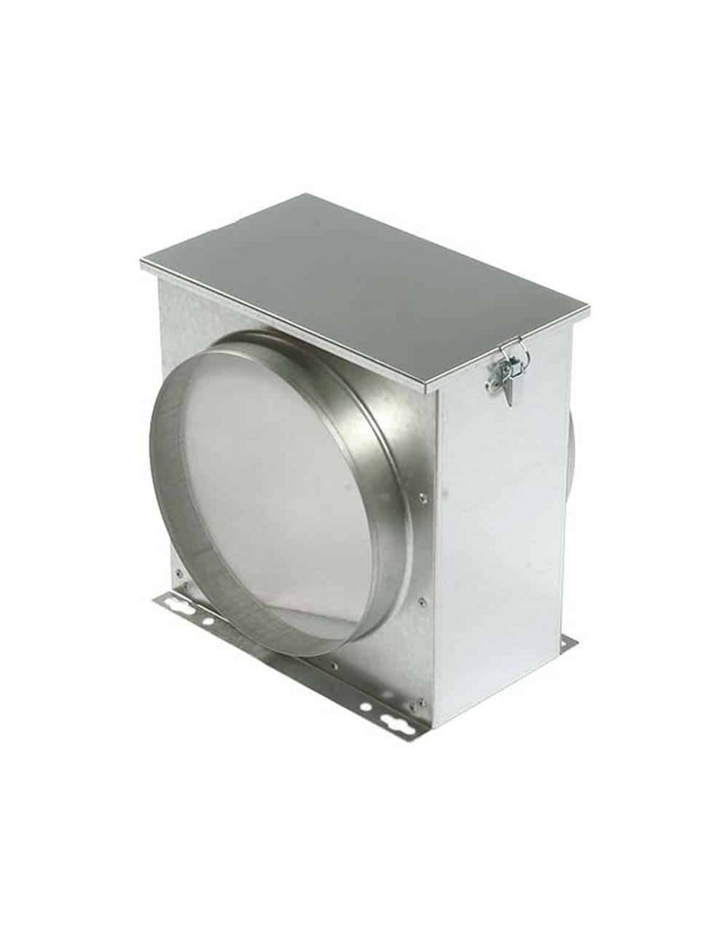 Luftfilterbox mit Vliesfilter Ø 125mm