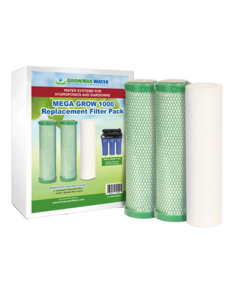 GrowMax Water Vervangingsfilterset GrowMax Water Mega Grow