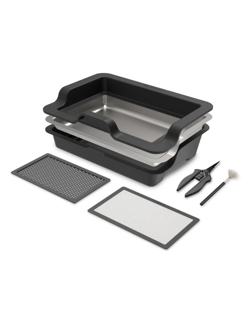 AC Infinity AC Infinity großes Trim-Tablett-System, Set mit 3 Tabletts und 2 Sieben, austauschbar und ergonomisch