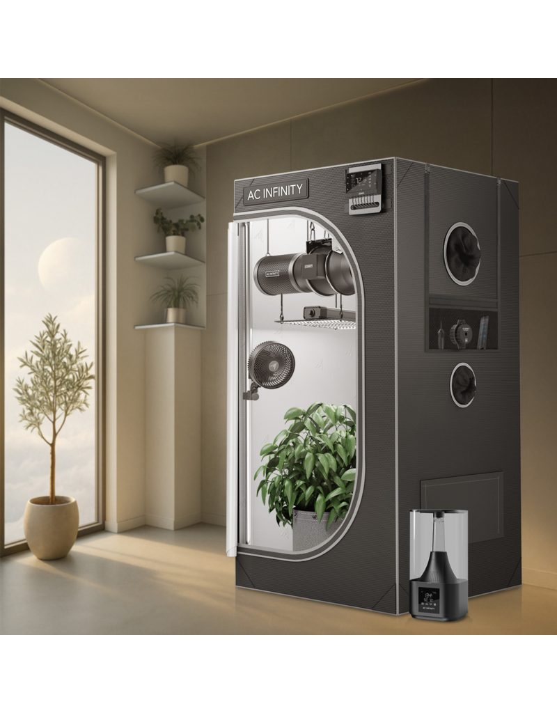 AC Infinity AC Infinity CLOUDLAB 844 Advanced Growzelt 120 x 120 x 200 cm, 2000D Diamant-Mylar Gewebe