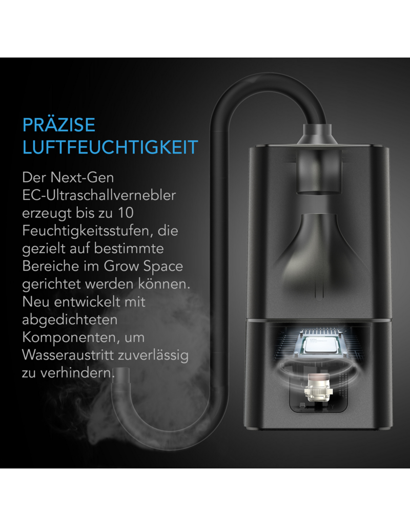 AC Infinity AC Infinity CLOUDFORGE T7 luchtbevochtiger 15 L met intelligente aansturing