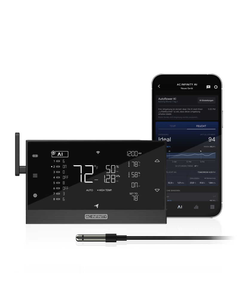 AC Infinity AC Infinity Controller AI+ mit KI-gestützter Klimaregulierung