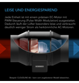 AC Infinity AC Infinity luchtfilterset 100 mm met inline buisventilator en koolstoffilter