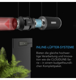 AC Infinity AC Infinity Luftfilterset 100 mm mit Inline-Rohrventilator und Aktivkohlefilter