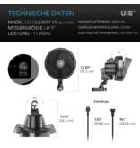 AC Infinity AC Infinity CLOUDRAY S9 clipfan 225 mm, EC-motor, automatische oscillatie