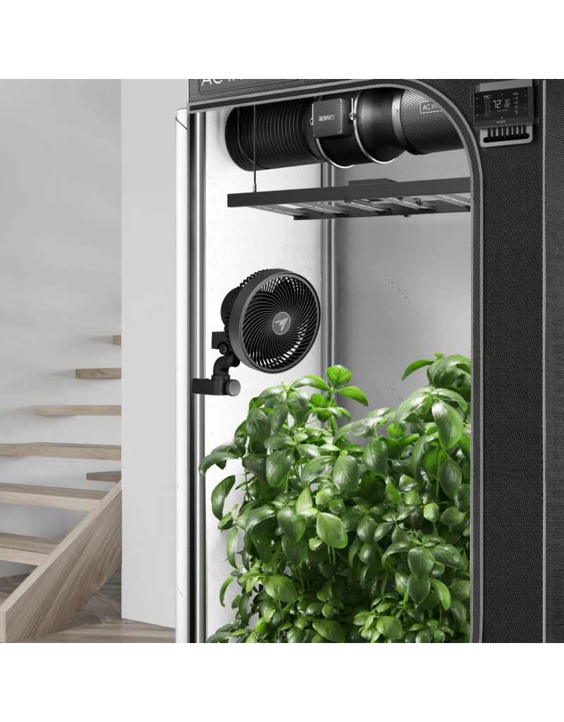 AC Infinity AC Infinity CLOUDRAY A6 clipfan 150 mm, EC-motor, handmatig kantelbaar