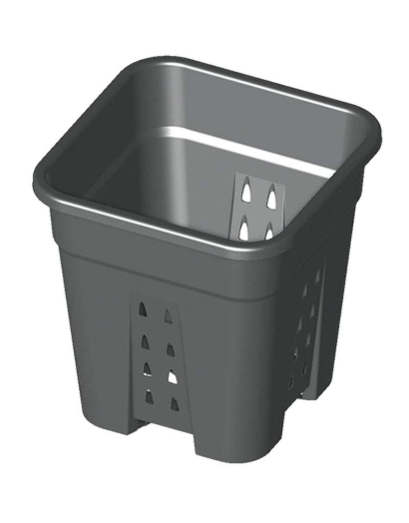 Senkap Senkap Topf PP mit Belüftungsöffnungen 18 Liter, viereckig 30x30x31 cm