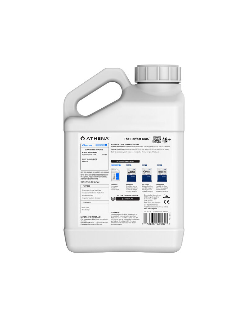 Athena Athena Cleanse 3.78 L - Reinigung für Bewässerungssysteme