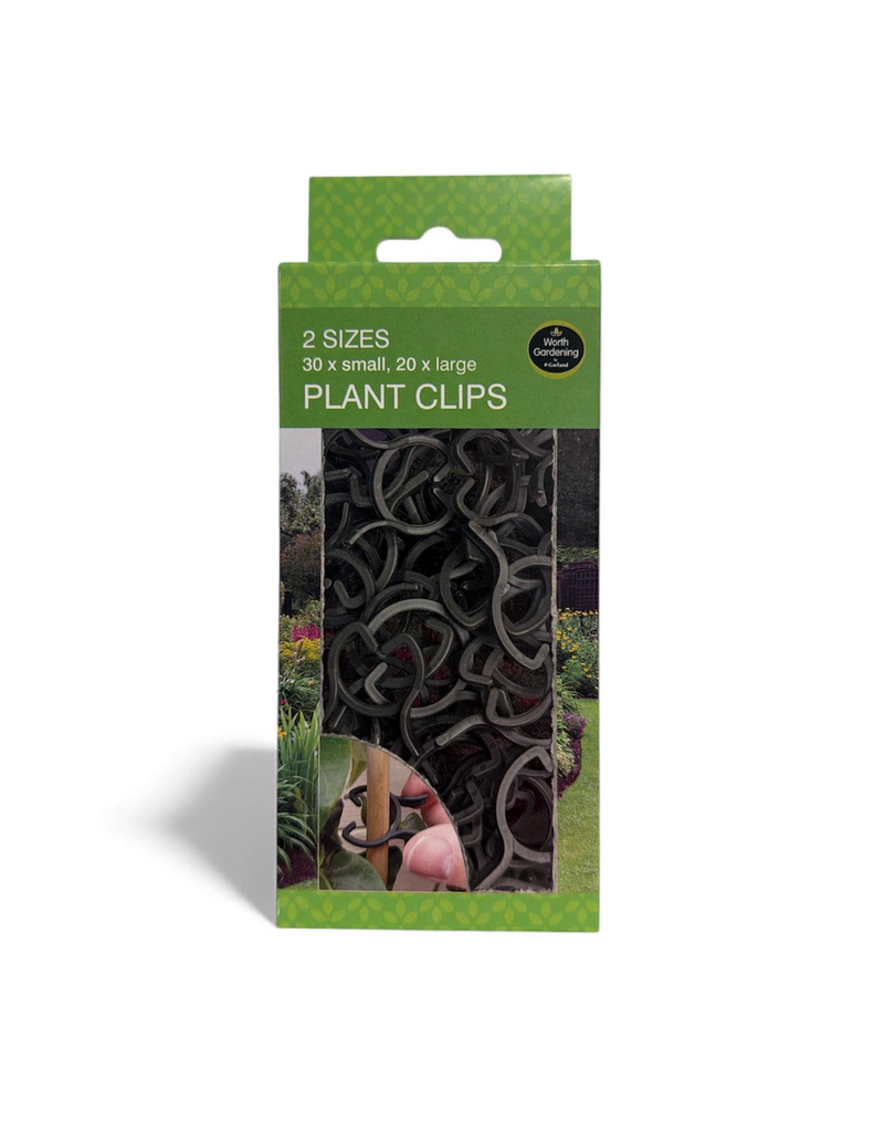Pflanzenclips 50 Stück (30x klein, 20x groß)