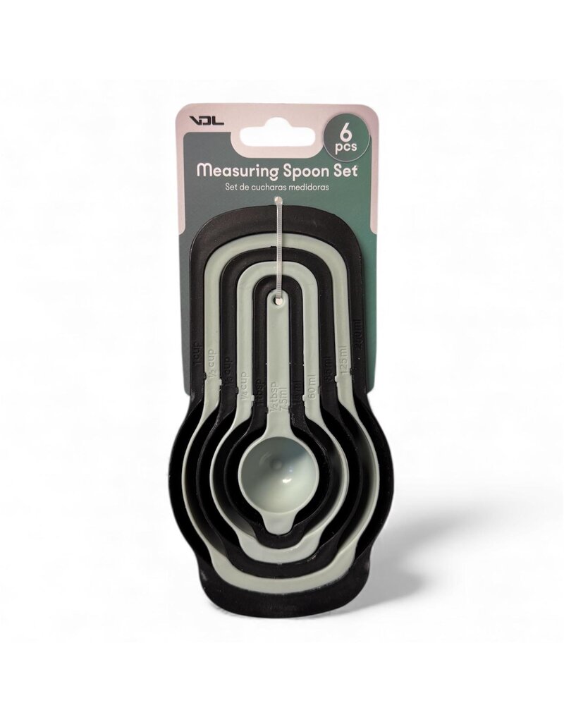 Maatlepel set 6 delig