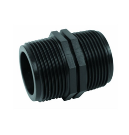 PP Doppelnippel 2 Zoll Außengewinde