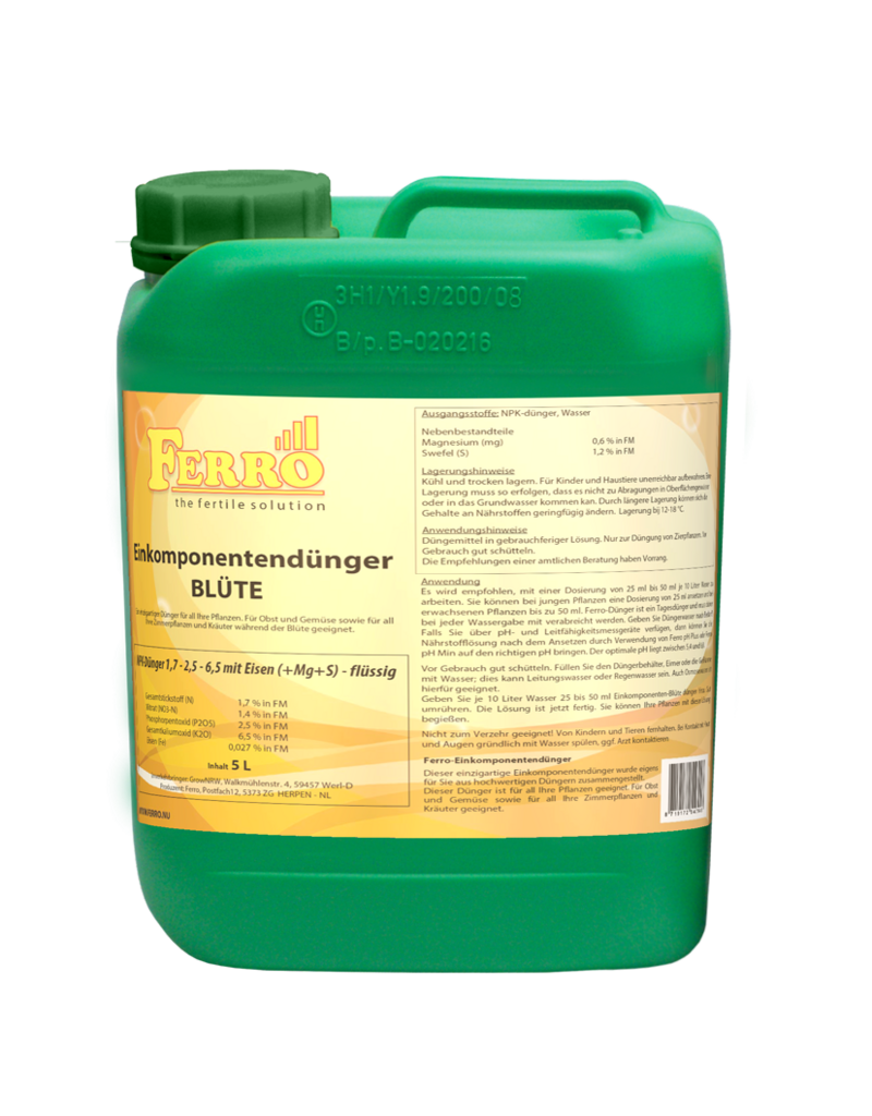 Ferro Ferro 1 Komponenten Blüte 5 L