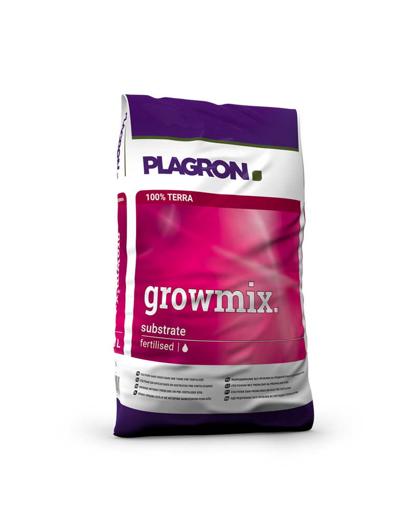 Plagron Plagron Growmix 50 L - Blumenerde mit Torf, Perlit und Wurmhumus