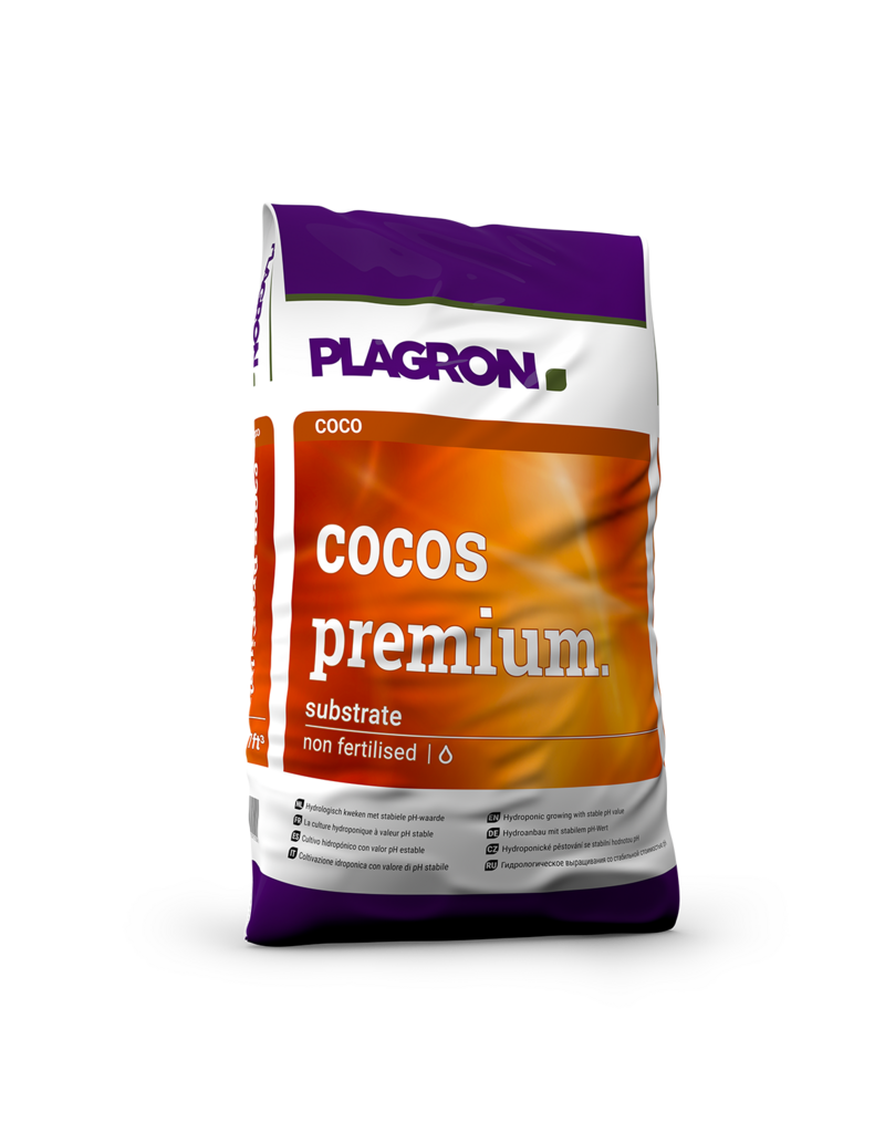 Plagron Plagron Cocos Premium 50 L - Vollständig gepuffertes, ungedüngtes Kokossubstrat