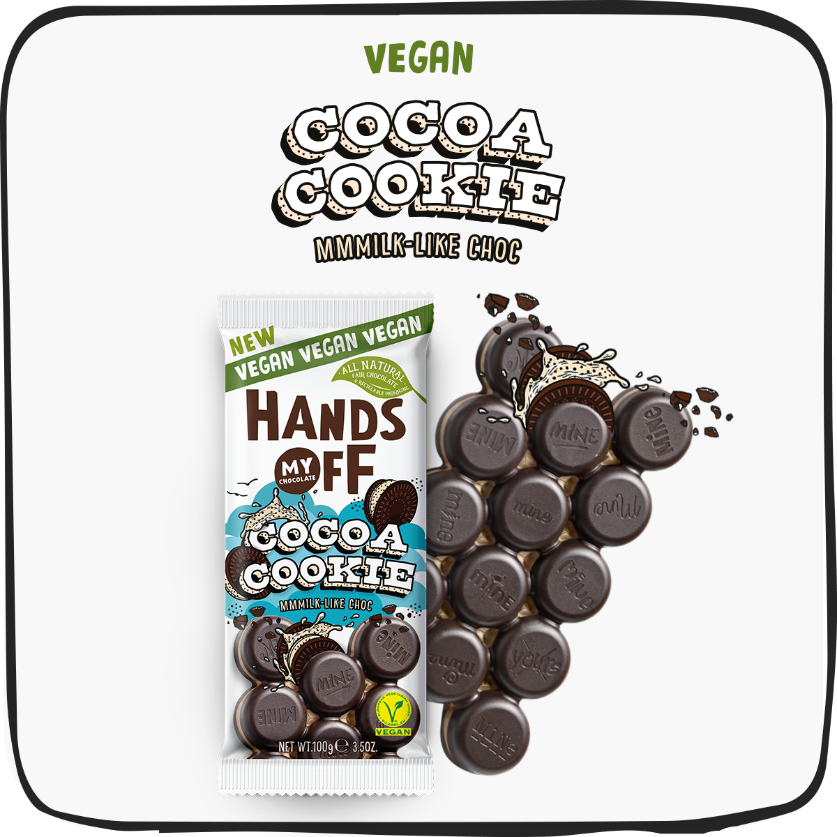 Vegan Cocoa Cookie Hands Off My Chocolate