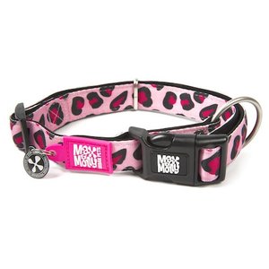 Max & Molly Halsband Leopard Pink