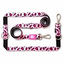 Max & Molly H-Harnas Leopard Pink