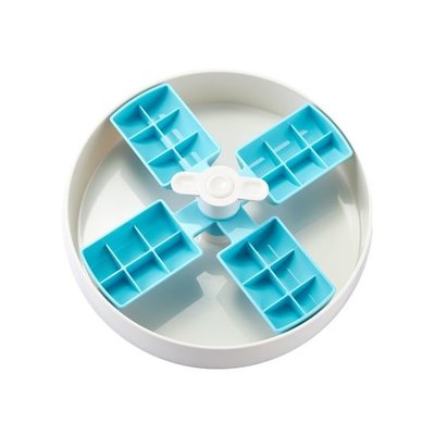 PetDreamHouse SPIN Interactive Feeder Windmill Blue - Easy