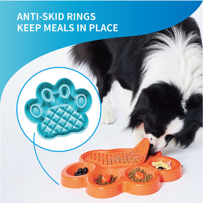 PetDreamHouse Paw 2-in-1 Slow Feeder & Lick Pad