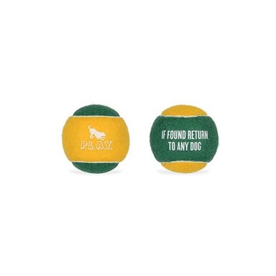 PLAY PLAY Dog Toy Tennis Ball (4pcs pack)