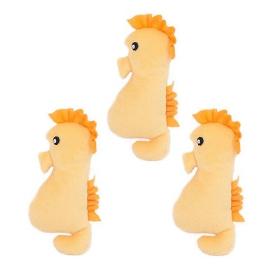 ZippyPaws Miniz 3-pack - Seahorses