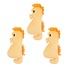 ZippyPaws Miniz 3-pack - Seahorses