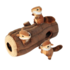 ZippyPaws Zippy Burrow - Burrow Log Chipmunks