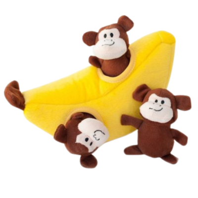 ZippyPaws Zippy Burrow - Monkey 'n Banana