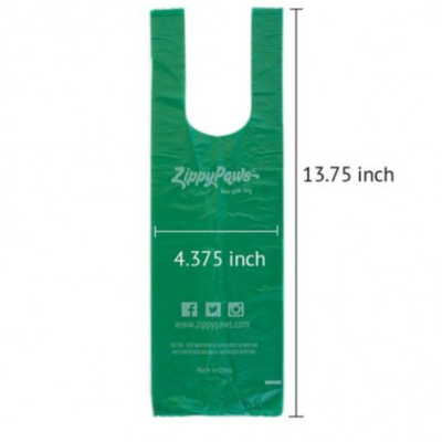 ZippyPaws ZippyPaws - Unscented Roll - Green on Rolls, 120-ct