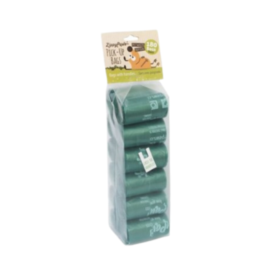 ZippyPaws ZippyPaws - Unscented Roll - Green on Rolls, 180-ct