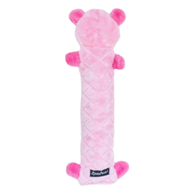 ZippyPaws Jigglerz - Pink Bear