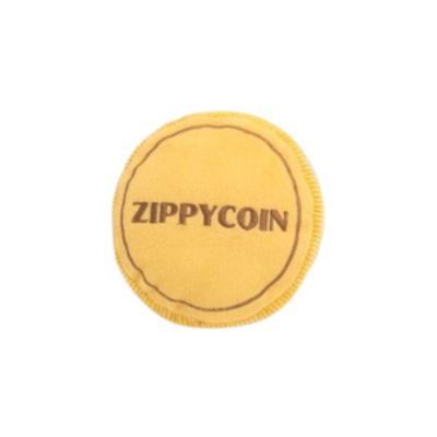 ZippyPaws Squeakie Pattiez - Zippy Coin
