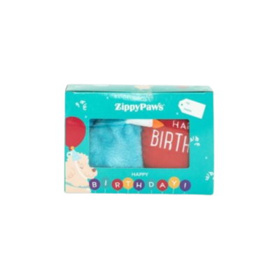 ZippyPaws Birthday Box - Blue