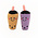 ZippyPaws ZippyClaws NomNomz Milk Tea and Taro