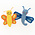 ZippyPaws ZippyClaws 2-Pack Butterfly and Dragonfly