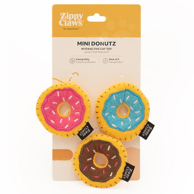 ZippyPaws ZippyClaws Donutz 3-pack