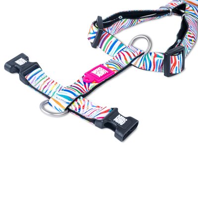 Max & Molly H-Harness - Magic Zebra