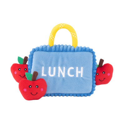 ZippyPaws Zippy Burrow - Lunchbox with Apples