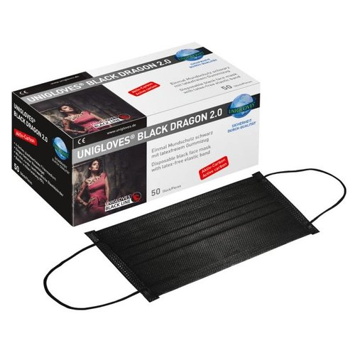 Gezichtsmasker zwart Gezichtsmasker zwart
