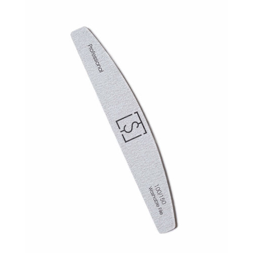 TS Products TS vijl 100/150 grit halve maan wasbaar zebra TS Products TS vijl 100/150 grit halve maan wasbaar zebra