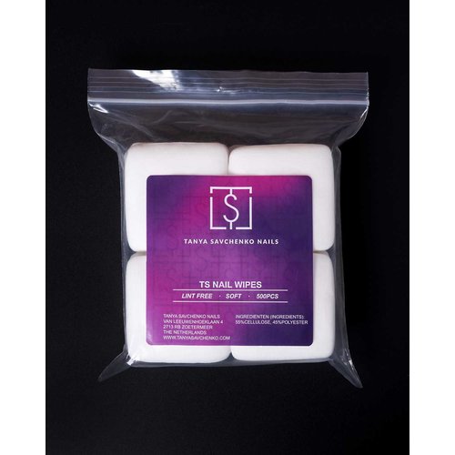 TS Products TS Nail Wipes 500 stuks TS Products TS Nail Wipes 500 stuks
