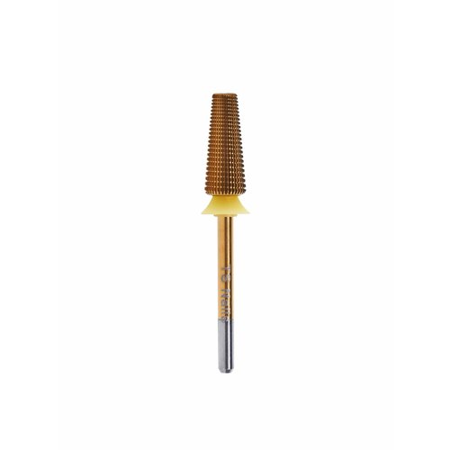 TS Products C14 - TS carbide bit flat cone geel extra fijn TS Products C14 - TS carbide bit flat cone geel extra fijn