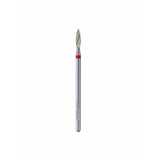 TS Products D10 - TS bit diamant vlam groef rood fijn 2.3 mm TS Products D10 - TS bit diamant vlam groef rood fijn 2.3 mm
