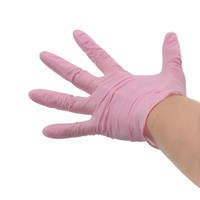 Handschoen Roze maat L
