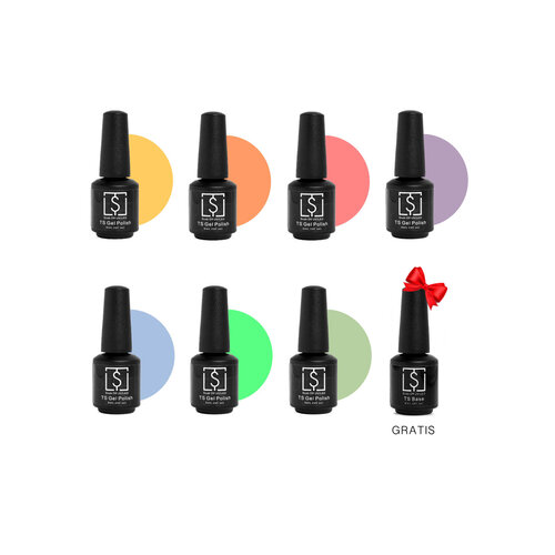 TS Products TS Gel Polish mini collectie nr. 2 en krijg mini collectie nr.1 gratis TS Products TS Gel Polish mini collectie nr. 2 en krijg mini collectie nr.1 gratis