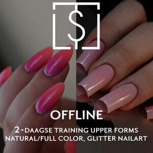 TS Training 2-daagse Perfectie Training Upper Forms Natural / Full Color & Glitter Nailart set 28 & 29 Maart 2024