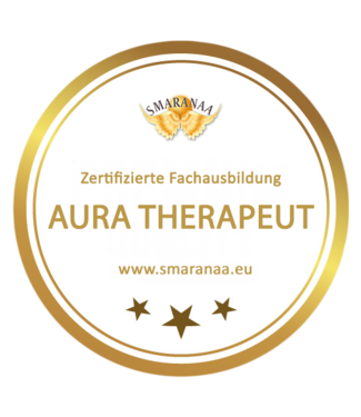 Smaranaa Zertifikat für Aura Therapeut