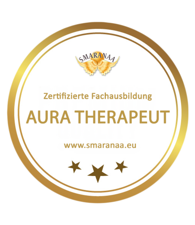 Zertifikat für Aura Therapeut