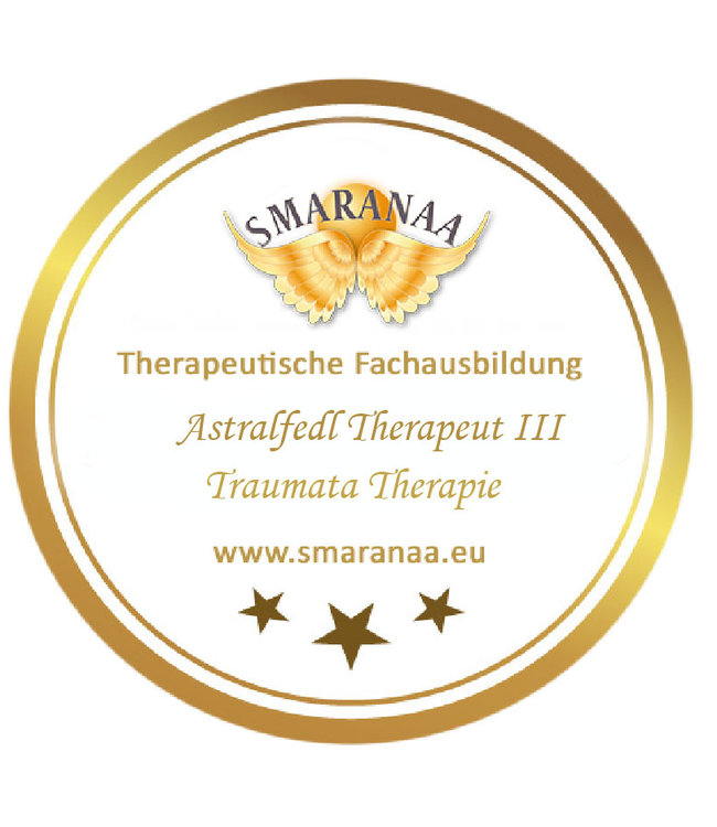 Smaranaa Zertifikat für Astralfeld Therapeut III