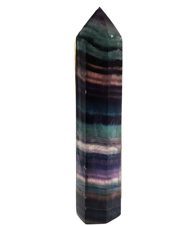 Kosmischer Regenbogen Bicolor Energie Stab